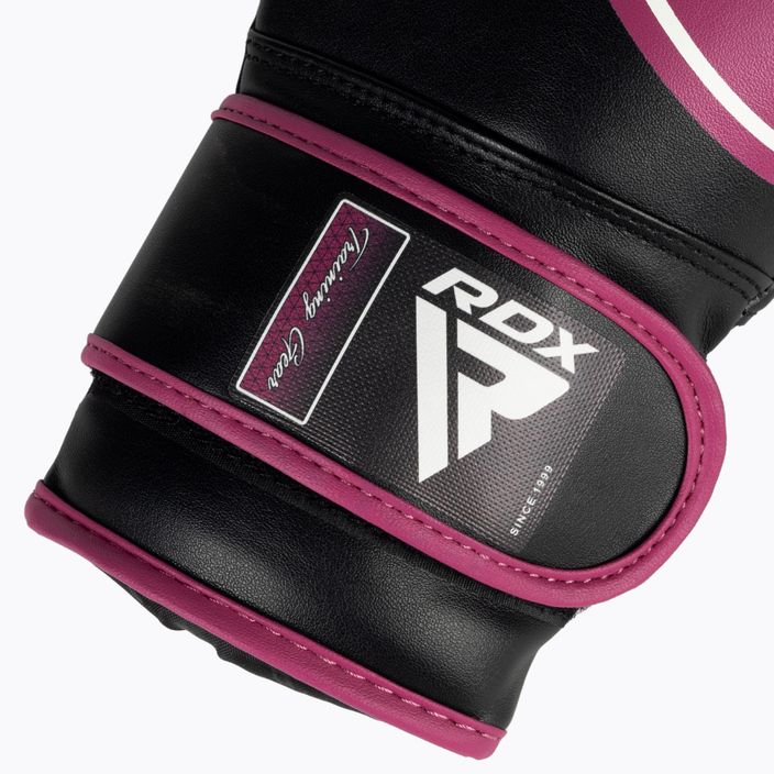 Dětské boxerské rukavice RDX černo-růžové JBG-4P 11