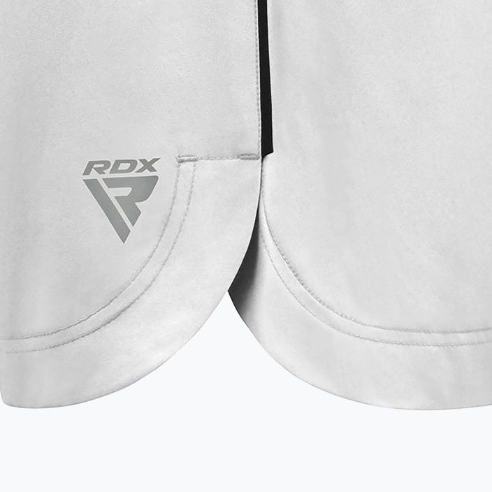 Pánské tréninkové šortky RDX T15 white 4