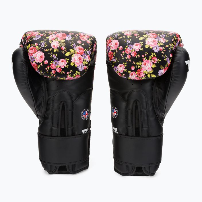 Boxerské rukavice RDX FL-5 černo-růžove BGR-FL5B 2