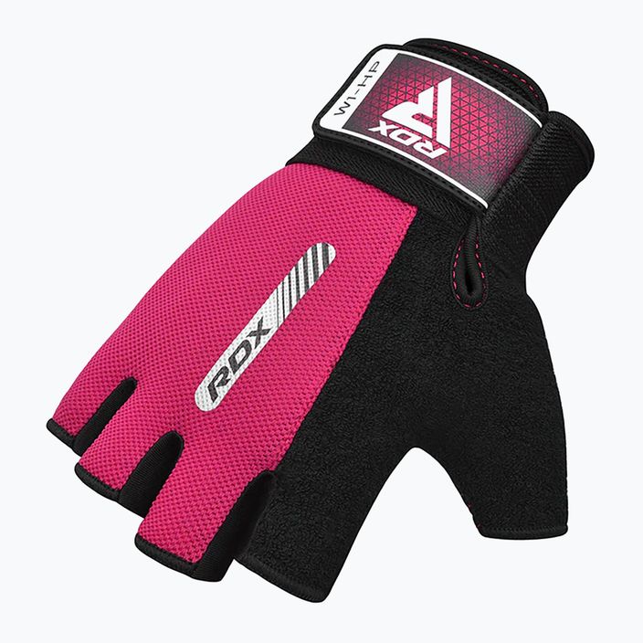 Trekingové rukavice RDX Gym Workout Gloves W1 pink 4