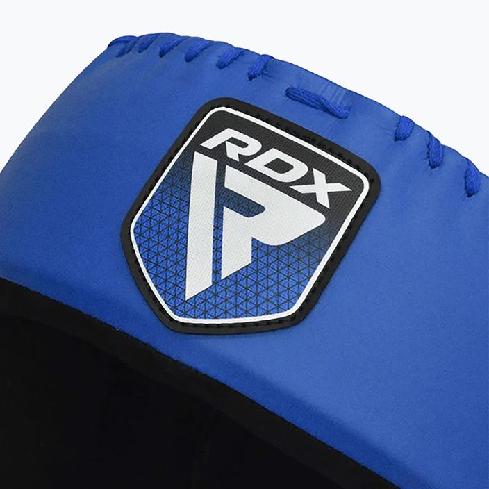 Boxerská přilba RDX Apex Boxing Head Gear With Nose Protection Bar blue 5