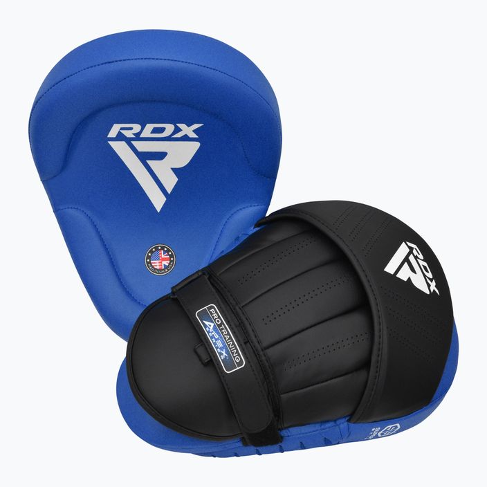 sportovní  lapy RDX Apex Curved Training Boxing Pads blue