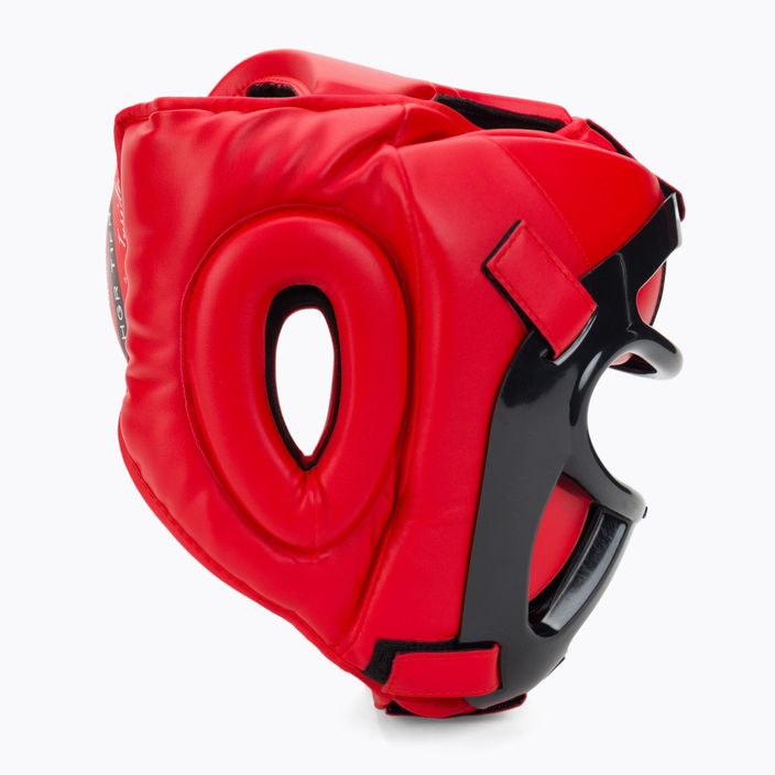 Boxerská helma RDX Guard Grill T1 červená 2