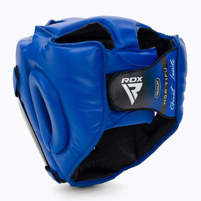 Boxerská helma RDX Guard Grill T1 modrá 3
