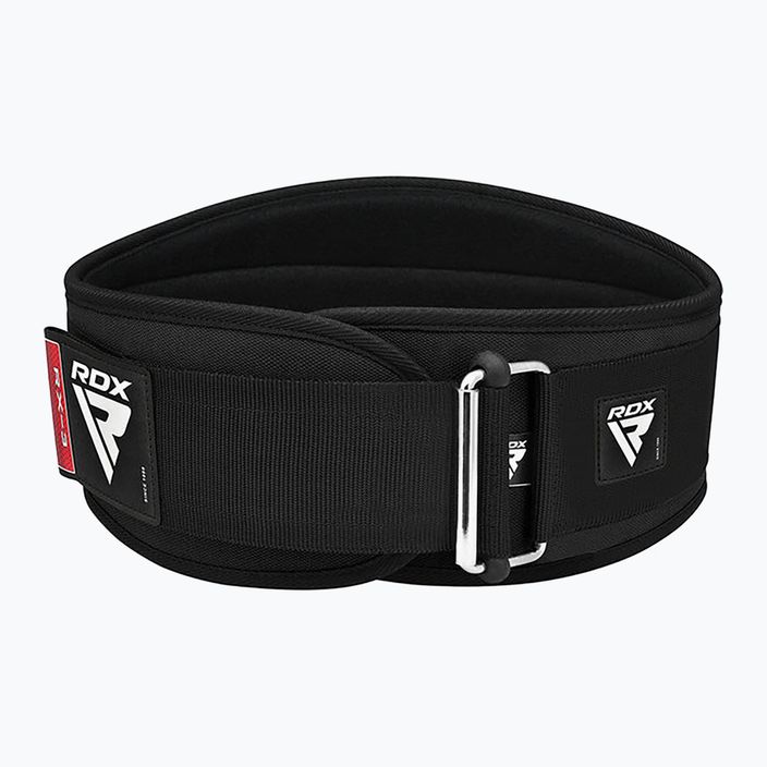 Vzpěračský opasek RDX Weightlifting 6" Neoprene Gym X3 black 4