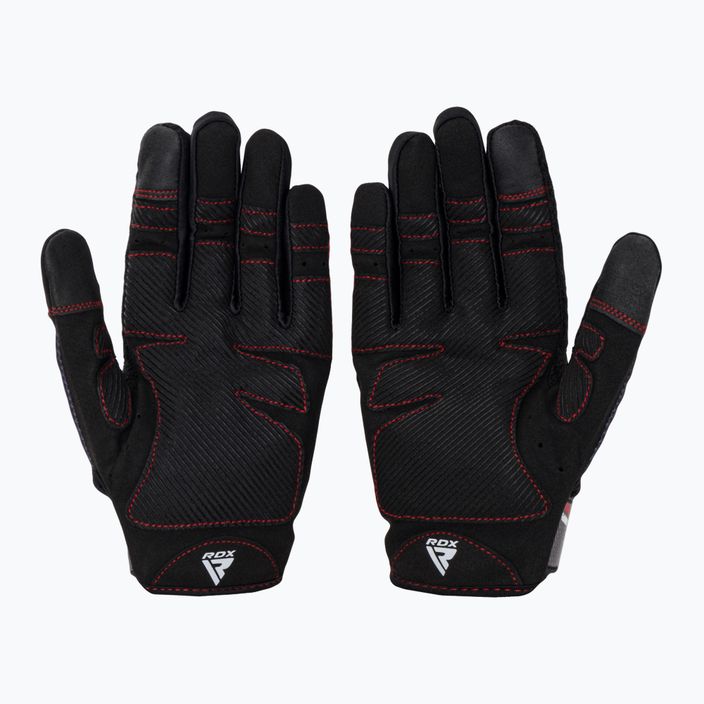 Tréninkové rukavice RDX Sublimation černo-červené WGS-F43RP 2