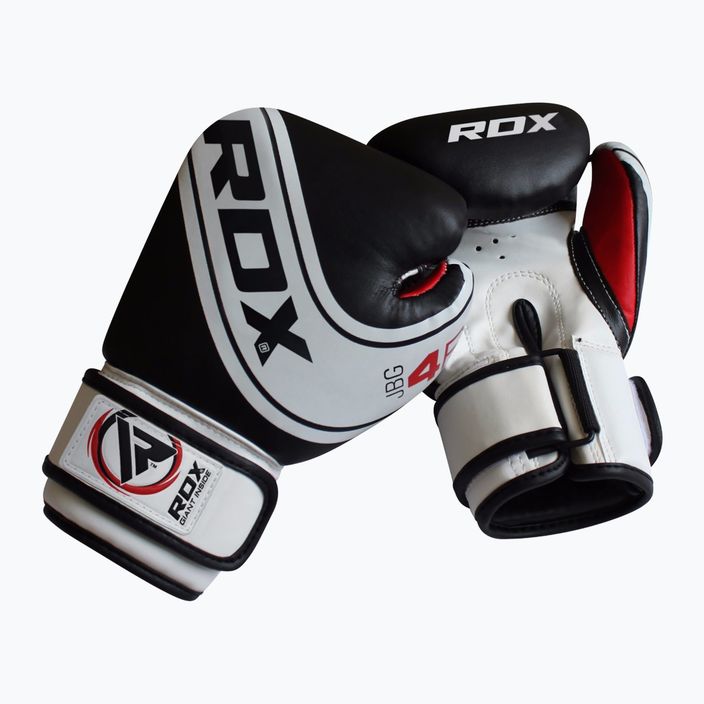 Dětské boxerské rukavice RDX černobílé JBG-4B 10