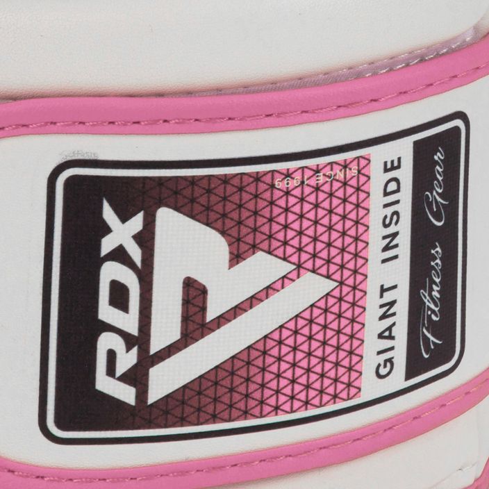 Dámské boxerské rukavice RDX BGR-F7 bílo-růžové BGR-F7P 5