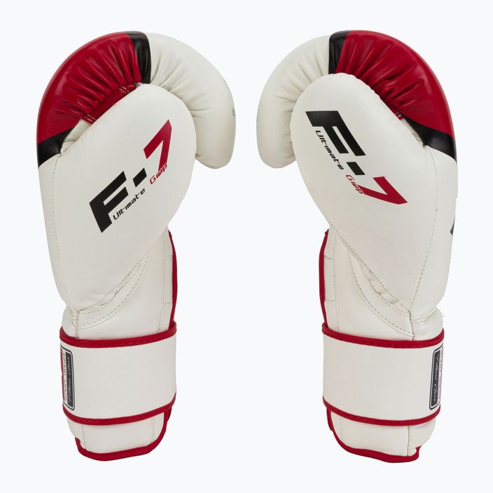 Boxerské rukavice RDX červenobílé BGR-F7R 4