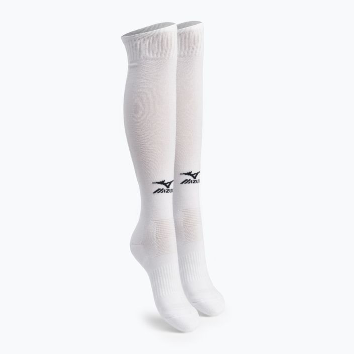 Volejbalové ponožky Mizuno Comfort Volley Long bílé V2EX6A55Z71