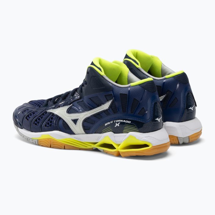 Volejbalové boty Mizuno Wave Tornado X Mid modré V1GA161771 3