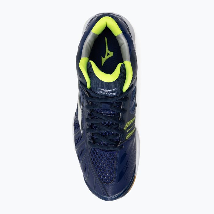 Volejbalové boty Mizuno Wave Tornado X Mid modré V1GA161771 6