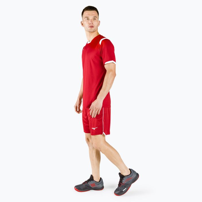 Pánské tréninkové šortky Mizuno High-Kyu červené V2EB700162 2