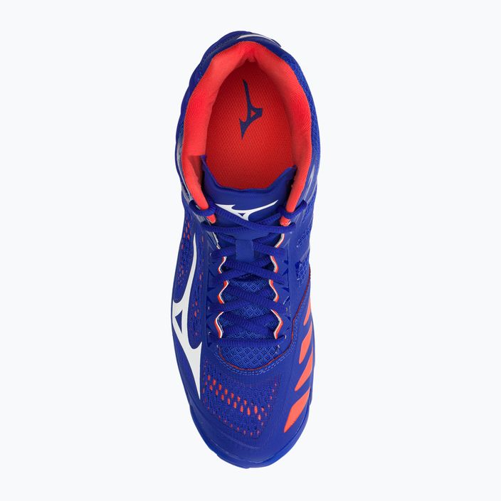 Pánské volejbalové boty Mizuno Wave Lightning Z5 Mid modré V1GA190500 6