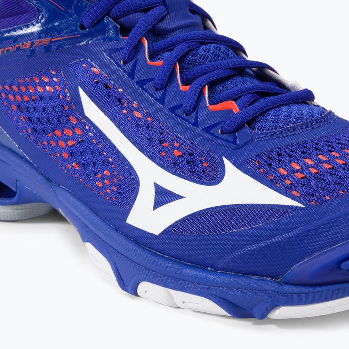 Pánské volejbalové boty Mizuno Wave Lightning Z5 Mid modré V1GA190500 7