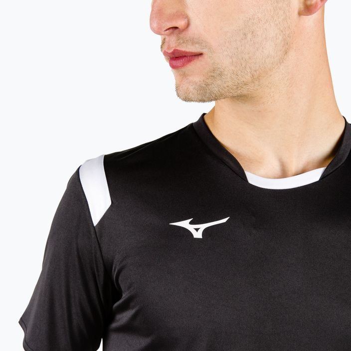 Mizuno Premium Handball SS pánské tréninkové tričko černé X2FA9A0209 4