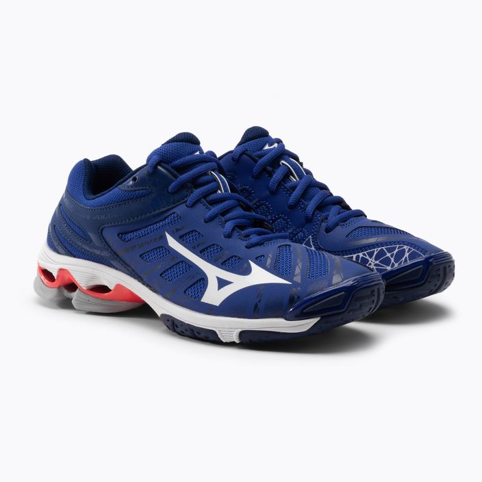 Volejbalové boty Mizuno Wave Voltage modré V1GA196020 5