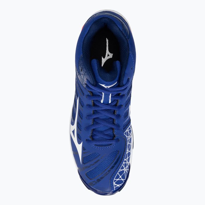 Volejbalové boty Mizuno Wave Voltage Mid modré V1GA196520 6