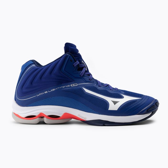 Volejbalové boty Mizuno Wave Lightning Z6 Mid modré V1GA200520 2