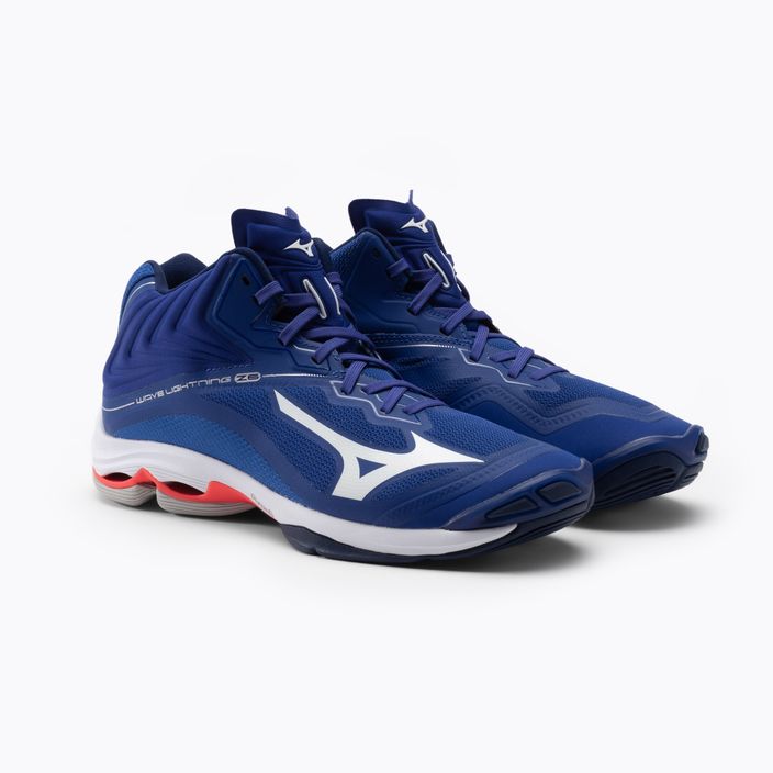 Volejbalové boty Mizuno Wave Lightning Z6 Mid modré V1GA200520 5