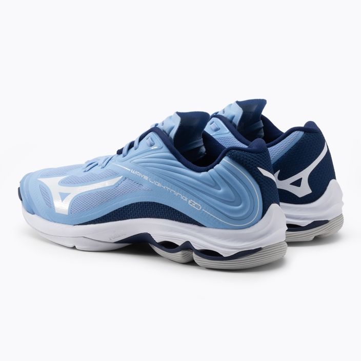 Dámské volejbalové boty Mizuno Wave Lightning Z6 modré V1GC200029 3