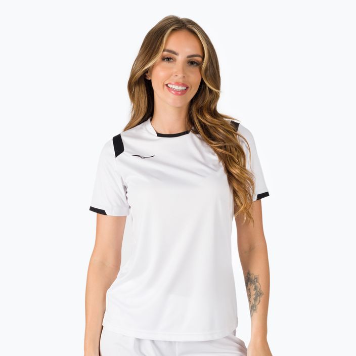Mizuno Premium Handball SS dámské tréninkové tričko bílé X2FA0C0201