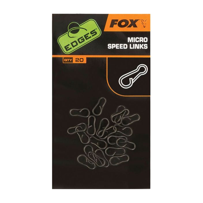 Fox Edges Micro Speed Link karabiny černé CAC566 2