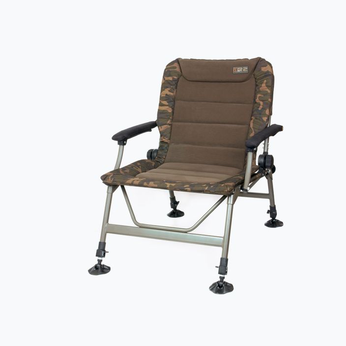 Fox R2 Series carp camo chair brown CBC061