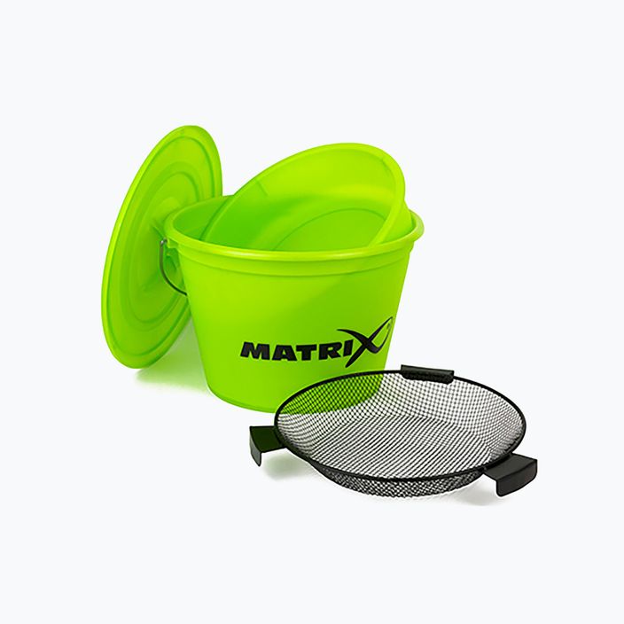 Sada kbelíků Matrix včetně zásobníku a hádanky zelená GBT020 2