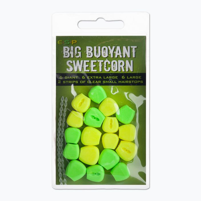 Umělá kukuřičná nástraha ESP Buoyant Sweetcorn zelenožlutá ETBSCGY006 2
