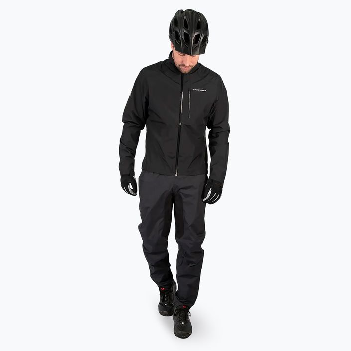 Pánská cyklistická bunda Endura Hummvee Waterproof black 2
