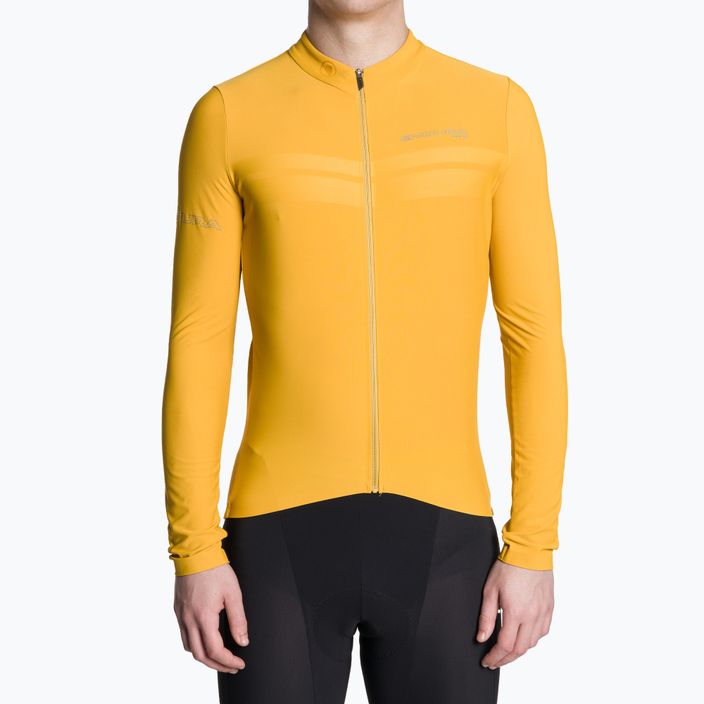 Pánský cyklistický dres Longsleeve Endura Pro SL II L/S mustard 2