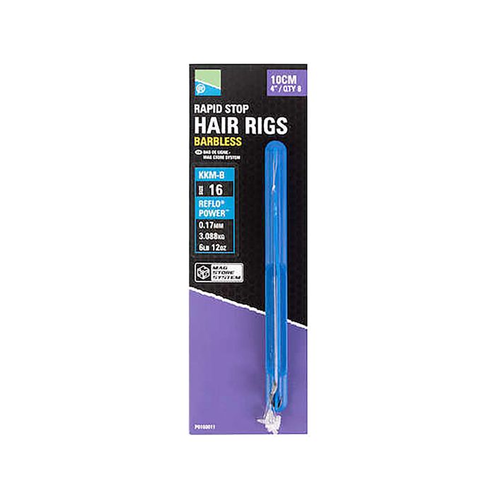 Preston KKM-B Mag Store Hair Rigs - 15" transparentní P0160013 methode leaders 2