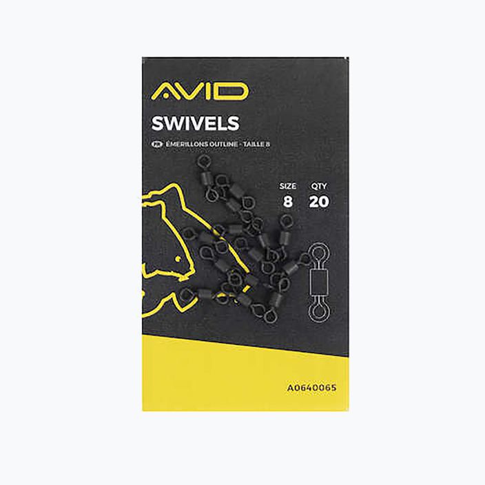 Avid Carp Swivels black A0640065 2