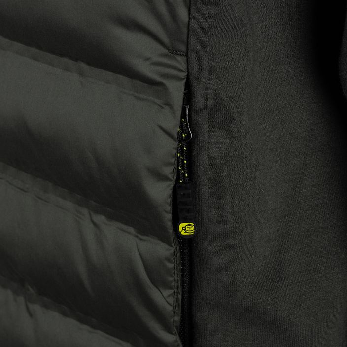 RidgeMonkey Pánská rybářská bunda Apearel Heavyweight Zip Jacket zelená RM647 4