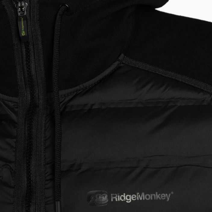 Pánská bunda Ridgemonkey Apearel Heavyweight Zip Jacket black RM653 3