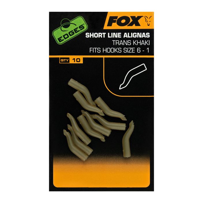 FOX Edges Line Aligna Short hook positioner 10 ks. Trans Khaki CAC728 2