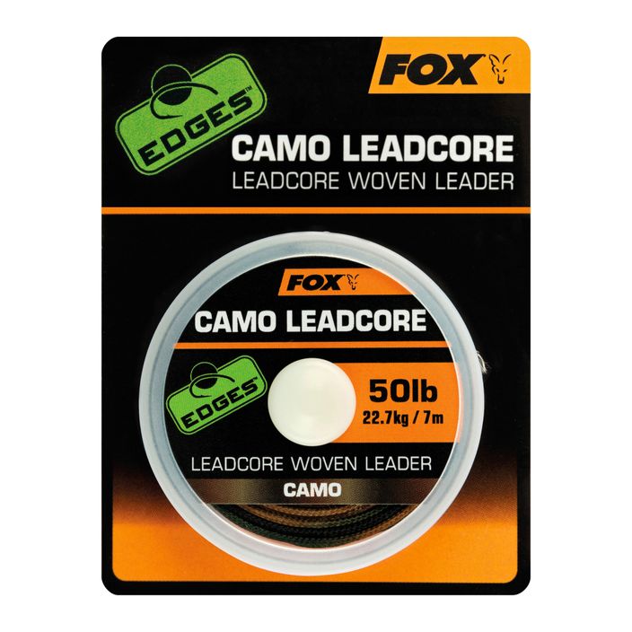 Kaprový návazec Fox camo Leadcore 25m camo CAC748 2