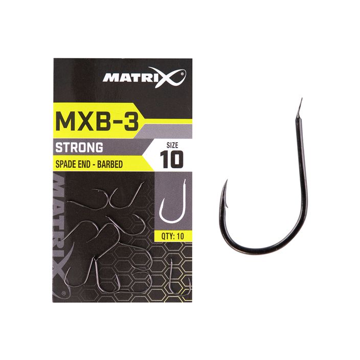 Matrix MXB-3 Koncové háčky s ostny 10 ks černé GHK160 2