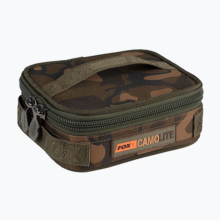 Kaprařská taška Fox International Camolite Rigid Lead & Bits Compact camo