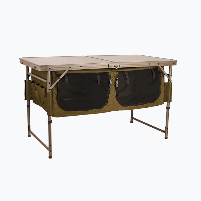 Fox Carp Session Table with Storage brown CAC784