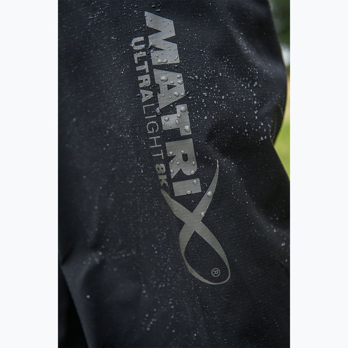 Rybářské kalhoty Matrix Ultra-Light Salopettes black 18