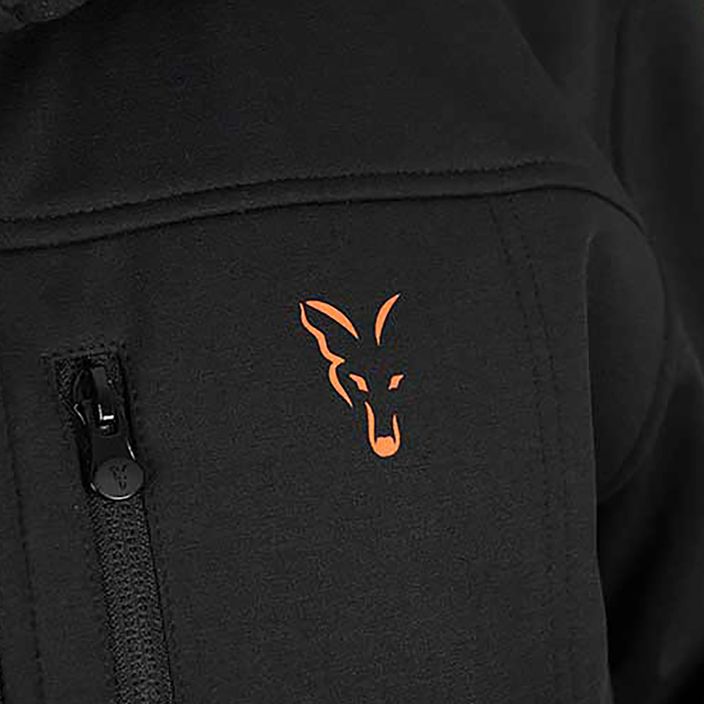 Rybářská bunda Fox International Collection Soft Shell black/orange 5