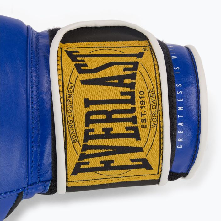 Boxerské rukavice EVERLAST 1910 Classic modré EV1910 BLU-14 oz. 5