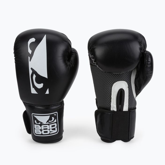Černobílé boxerské rukavice Bad Boy Titan BBEA0008 3