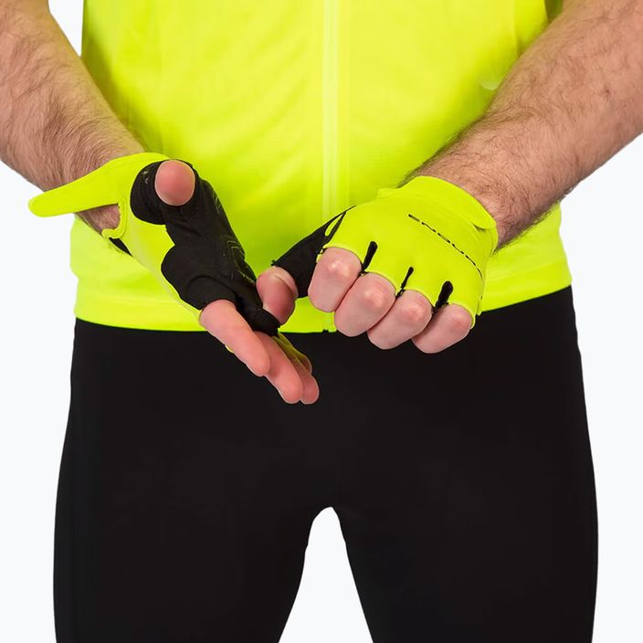 Pánské cyklistické rukavice Endura Xtract hi-viz yellow 3