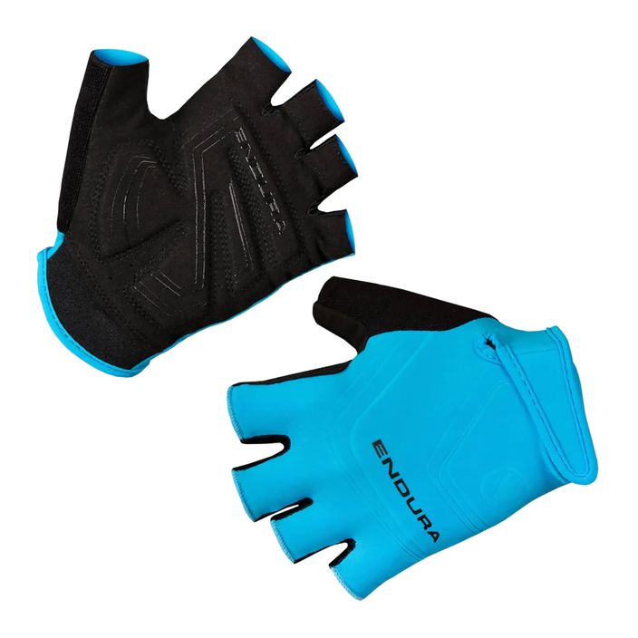 Pánské cyklistické rukavice Endura Xtract hi-viz blue 2