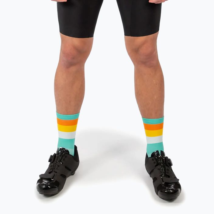 Pánské cyklistické ponožky Endura Bandwidth aqua 5