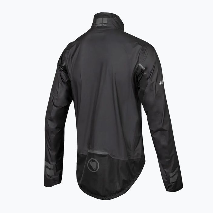 Pánská cyklistická bunda Endura Pro SL Waterproof black 2