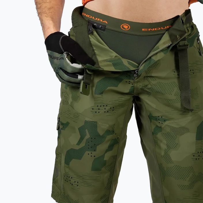 Pánské cyklistické šortky  Endura Hummvee Short tonal olive 4